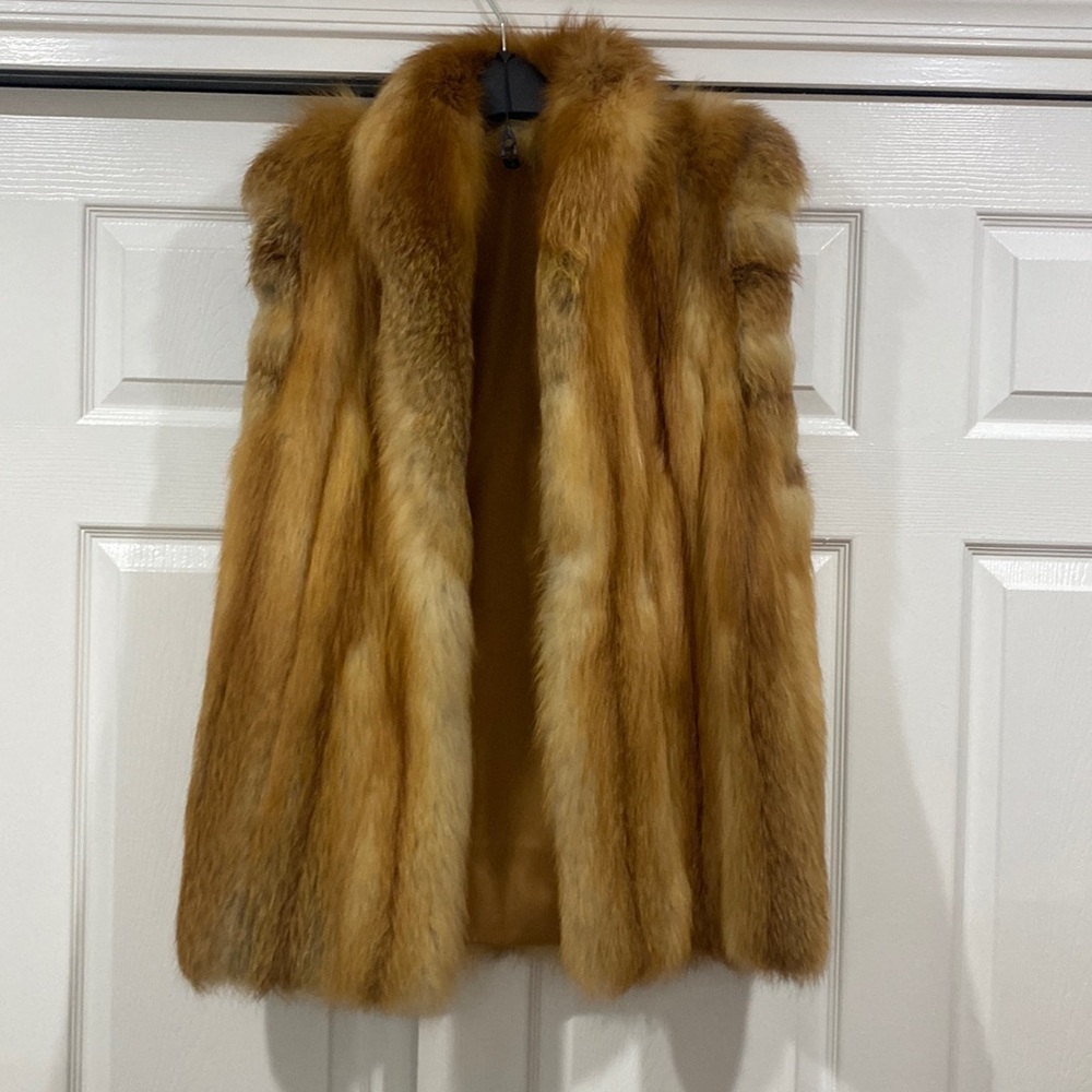 Amazing real fur vest